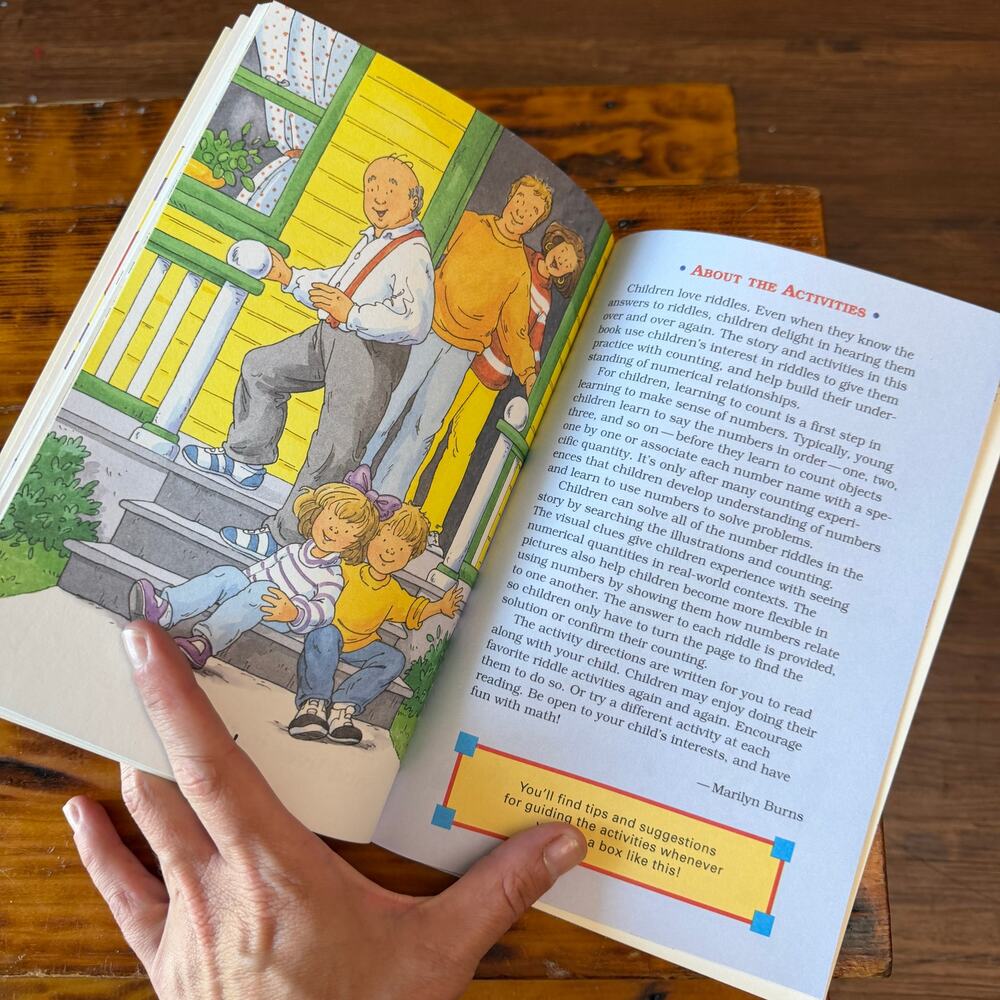 Vintage 1996 How Many Feet? How Many Tails? A Book Of Math Riddles Paperback - Picture 8 of 10